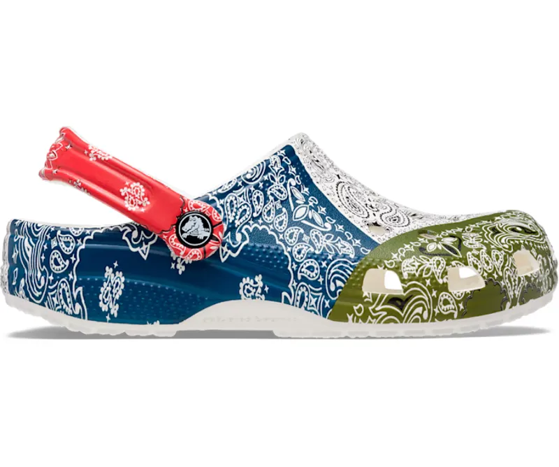 Crocs Classic Bandana Clog in Multi